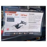 Wolverine Skid Steer Auger Drive and Bit