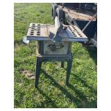 Master craft table saw