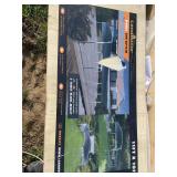 LandHonor 11ftX19ft All-Steel Carport W/10’ Open Sidewalls