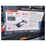 Wolverine Skid Steer Auger Drive and Bit
