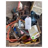 Box of clamps and more