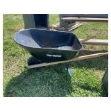 True Temper metal wheelbarrow