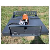 Wolverine 72in Skid Steer Brush Cutter