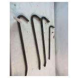 4 crow bars