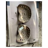 2 old tractor seats