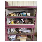 Shop cabinet with all contents