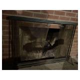 Fireplace screen