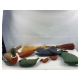 Ducks, cats and brooms