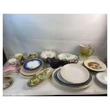 Porcelain dish lot