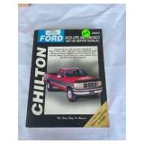 Chiltons ford pickups and bronco repair manual 1987-1996