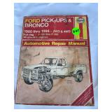 Ford Pick ups and Bronco repair manual