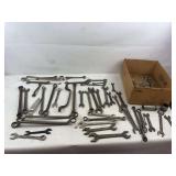 Assortment of wrenches