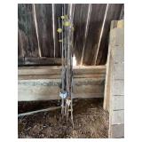 Electric fence post