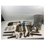 Hitch pins and clevis hooks