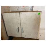 Old metal cabinet