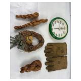 Tobacco twists and John Deere clock gloves