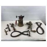 Vintage torch and more