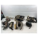 Electric tools in metal tub