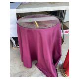 Table with glass top