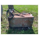 75 gallon transfer tank with electric 110 pump