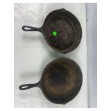 2 Cast Iron Skillets