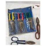Assortment tin snips