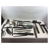 Punches, hammers and more