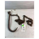 5ft log chain with logging hook