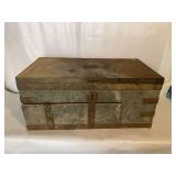 Old army/woodworking wooden box