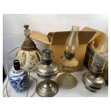 Lamp shades and lamps