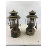 2 vintage lanterns