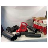 Troy Bilt electric mulching blower vacuum