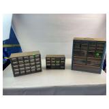 3 hardware organizers