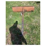 Lawn mower snow blade