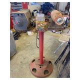 Bench grinder and bench buffer