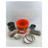 Assortment of hose clamps