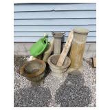 Concrete planters and more