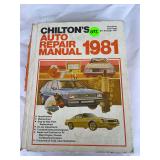 1981 Chiltons auto repair manual