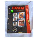 Fram 2001 catalog