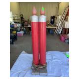 Homemade candle lights