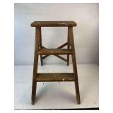 Wooden step ladder