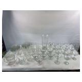 Clear glassware lot