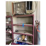 Metal shop cabinet and all contents
