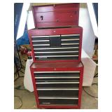 Craftsman rolling tool box with tools