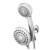 $70 8-Spray Patterns with 1.8 GPM 6.25 in. Wall Mo