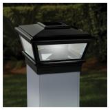 $30 Deckorators 4-in x 4-in 4.8-Lumen 1-Watt Black