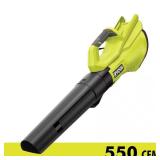 $119 40V 120 MPH 550 CFM Cordless Battery Leaf Blo