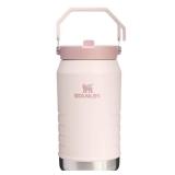 $60 Stanley 64oz IceFlow Flip Straw Jug - Rose Qua