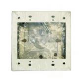 $15 Legrand Square Steel 2 gang Electrical Box Ivo