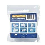 $7 D-Line 6 in. L White Plastic Raceway Coupling K